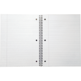Basics&reg; 1-Subject Notebooks 80 pages 10-1/2" x 8" Red 5/pkg