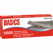 Basics&reg; Standard Staples Chisel Point 5,000/box