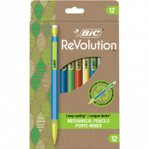 Bic&reg; ReVolution&trade; Mechanical Pencils 0.7 mm 12/pkg