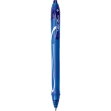 BIC&reg; Gel-ocity&reg; Long-Lasting Retractable Gel Pens 0.7 mm Blue 2/pkg