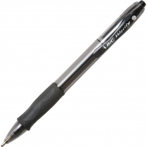 Bic&reg; Glide&trade; Bold Retractable Ball Point Pen Extra Bold Point Black