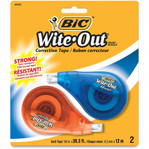 BIC&reg; Wite-Out&reg; EZcorrect&reg; Correction Tape 2/pkg