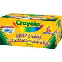 Crayola&reg; Washable Kids' Paint Sets Assorted colours 6/box