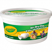 Crayola&reg; Air-Dry Clay 1.13 kg White