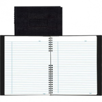 Blueline&reg; NotePro&trade; Notebook Ruled 10-3/4" x 8-1/2" 200pgs Black