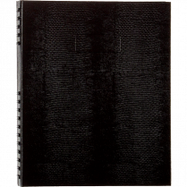 Blueline&reg; NotePro&trade; Notebook Ruled 10-3/4" x 8-1/2" 300pgs Black