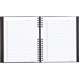 Blueline&reg; NotePro&trade; Notebook Ruled 10-3/4" x 8-1/2" 300pgs Black
