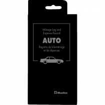 Blueline&reg; Auto Record Book 6-3/8 x 3-1/2" Bilingual