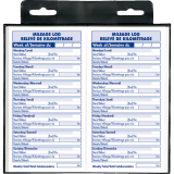 Blueline&reg; Auto Record Book 6-3/8 x 3-1/2" Bilingual