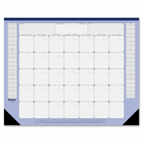 Blueline&reg; Desk/Wall Calendar Perpetual 22" x 17