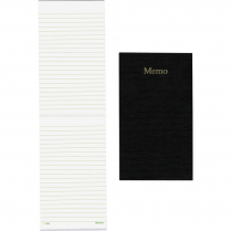 Blueline Memo Book 3-5/8" x 6" Flexible Cover Open End
