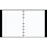 Blueline&reg; NotePro&trade; Project Notebook Quad 9-1/4" x 7-1/4" 192pgs Black
