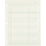 Blueline&reg; A5200 Analysis Pad 10-7/8 x 8-1/2" 3 Column