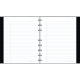 Blueline&reg; NotePro&trade; Pink Ribbon Notebook 9-1/4" x 7-1/4" 150 pgs Black