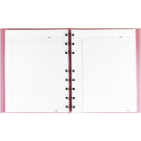 Blueline&reg; NotePro&trade; Pink Ribbon Notebook 9-1/4" x 7-1/4" 150pgs Pink
