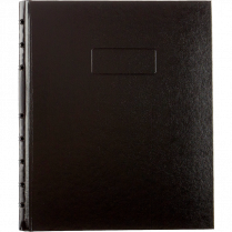 Blueline&reg; NotePro&trade; Notebook Ruled 9-1/4x7-1/4" 360pgs Black