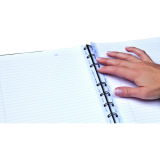 Blueline&reg; MiracleBind&trade; Notebook 11" x 9-1/16" 150 pgs Black