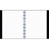 Blueline&reg; MiracleBind&trade; Notebook 9-1/4" x 7-1/4" 150 pgs Black