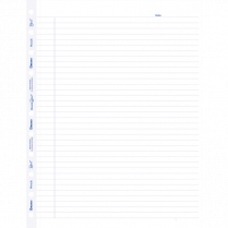 Blueline&reg; MiracleBind Ruled Refill Sheets 11" x 9-1/16" 100 pages/pkg