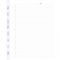 Blueline&reg; MiracleBind Ruled Refill Sheets 9-1/4" x 7-1/4" 100 pages/pkg
