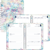 Blueline&reg; Watercolour Weekly/Monthly Planner 8" x 5" Bilingual Floral