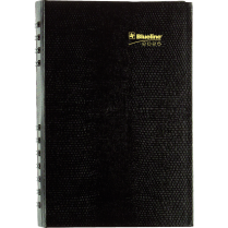 Blueline&reg; CoilPro&trade; Daily Diary 8" x 5" Black Bilingual