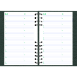 Blueline&reg; CoilPro Daily Planner 8" x 5" Assorted Colours Bilingual