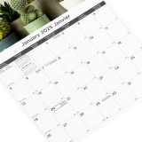 Blueline&reg; Succulent Plants Wall Calendar 12" x 17" Bilingual