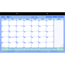 Blueline&reg; Monthly Desk/Wall Calendar 17-3/4" x 10-7/8" Bilingual