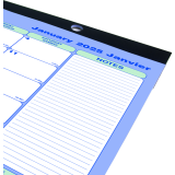 Blueline&reg; Monthly Desk/Wall Calendar 17-3/4" x 10-7/8" Bilingual