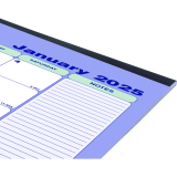 Blueline&reg; Monthly Desk/Wall Calendar 11" x 8-1/2" English