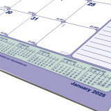 Blueline&reg; Monthly Desk/Wall Calendar 11" x 8-1/2" English
