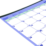 Blueline&reg; Monthly Desk/Wall Calendar 21-1/4" x 16" English