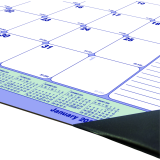 Blueline&reg; Monthly Desk/Wall Calendar 21-1/4" x 16" English