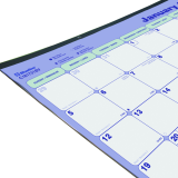 Blueline&reg; Monthly Desk Pad 21-1/4" x 16" Bilingual