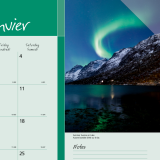 Blueline&reg; Desk Pad Canadian Province 22" x 17" Bilingual