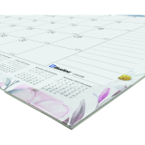 Blueline&reg; Monthly Desk Pad 22" x 17" Bilingual Floral Design
