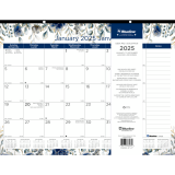 Blueline&reg; Gold Detail Monthly Desk Pad 22" x 17" Bilingual