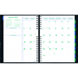 Blueline&reg; Timanager&reg; CoilPro&trade; Weekly Business Diary 11" x 8-1/2" English Black