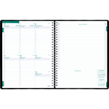 Blueline&reg; Timanager&reg; Planifi-Action&reg; Weekly Planner 11" x 8-1/2" Bilingual Black