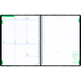 Blueline&reg; Timanager&reg; Weekly Planner 11" x 8-1/2" English Black