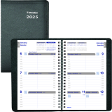 Blueline&reg; Net Zero Carbon&trade; Weekly Planner 8" x 5" Bilingual Black