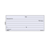 Blueline&reg; Receipt Book 50 sets English