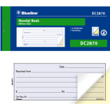 Blueline&reg; Receipt Book 50 sets English