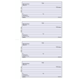 Blueline&reg; Receipt Book 2-Part 140 sets Bilingual