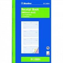 Blueline&reg; Receipt Book 3-part 100 sets English
