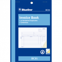 Blueline&reg; Invoice Book 2-part 5-3/8x8" English