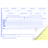 Blueline&reg; Driver's Daily Log Book 2-Part 31 sets 5-3/8" x 8"