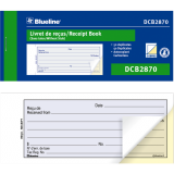 Blueline&reg; 2-Part Receipt Book Bilingual 50 sets Bilingual