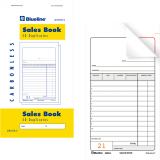 Blueline&reg; Counter Sales Book 2-part 50 sets 3-1/2x6-1/2" English 10/pkg